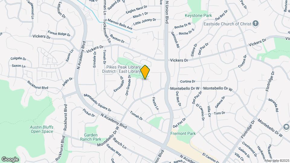 5559 Descanso Cir E Map and Location Details