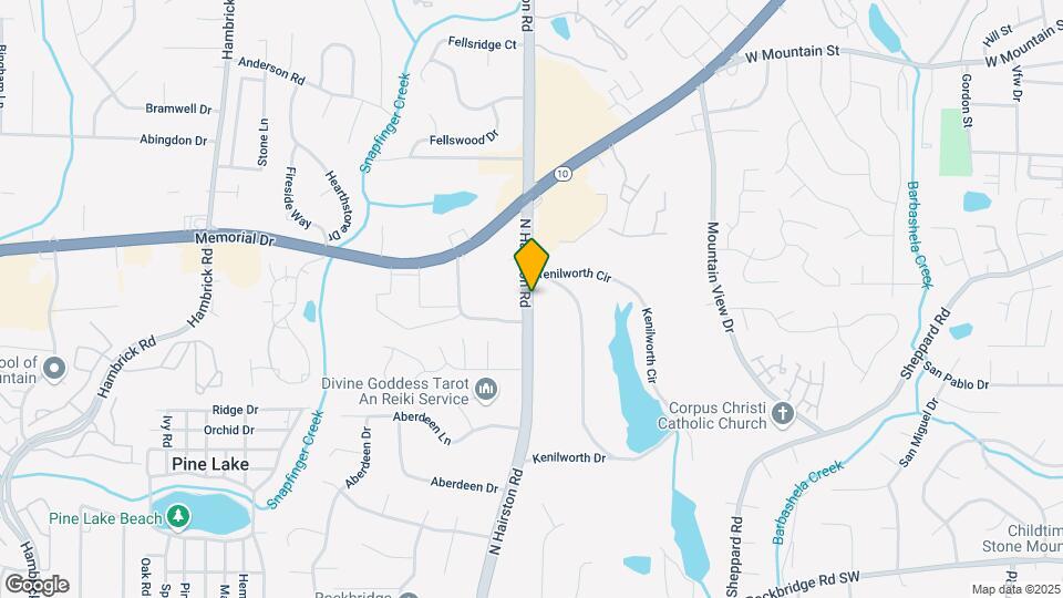 763 N Hairston Rd Map and Location Details
