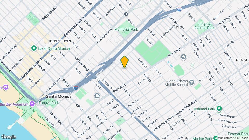 1837 11th St Map and Location Details