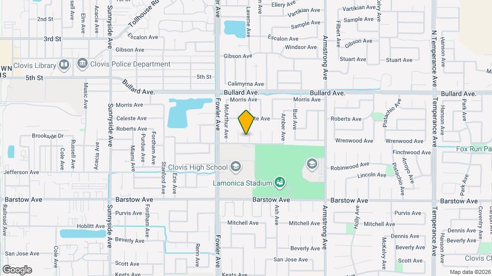 920 Bliss Ave Map and Location Details