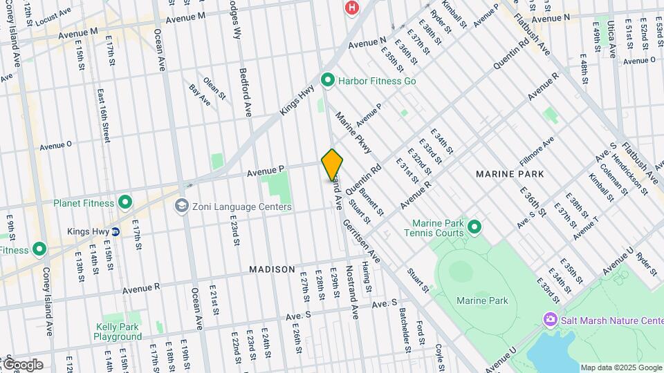 2992-3028 Nostrand Ave Map and Location Details