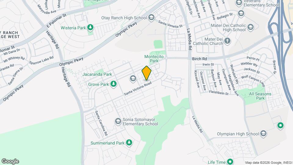 1431 Santa Victoria Road Mapa y Detalles de la Ubicación