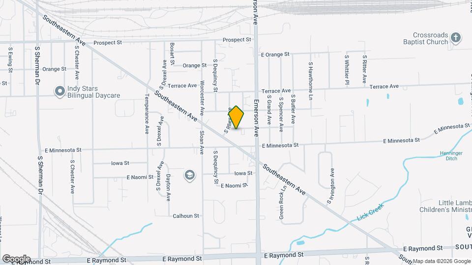 5015 Reeder St Map and Location Details