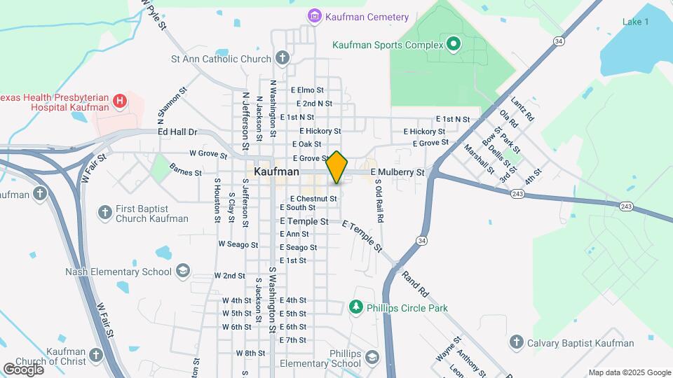 202 S Nash St Map and Location Details