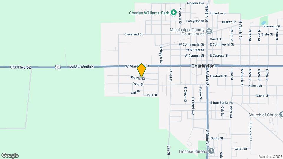 709 Warren St Map and Location Details