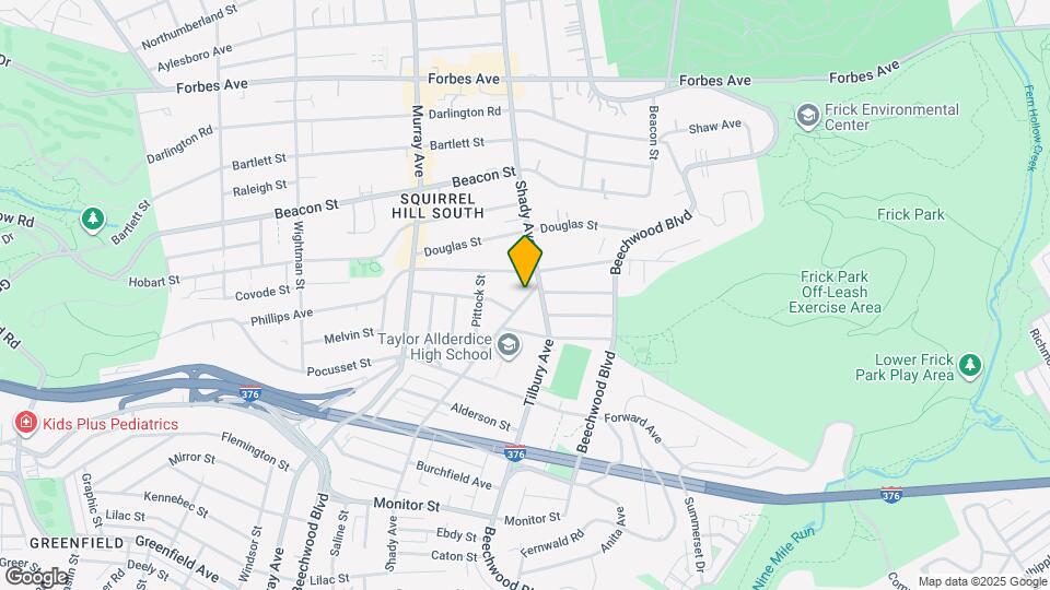 2268 Shady Ave Map and Location Details