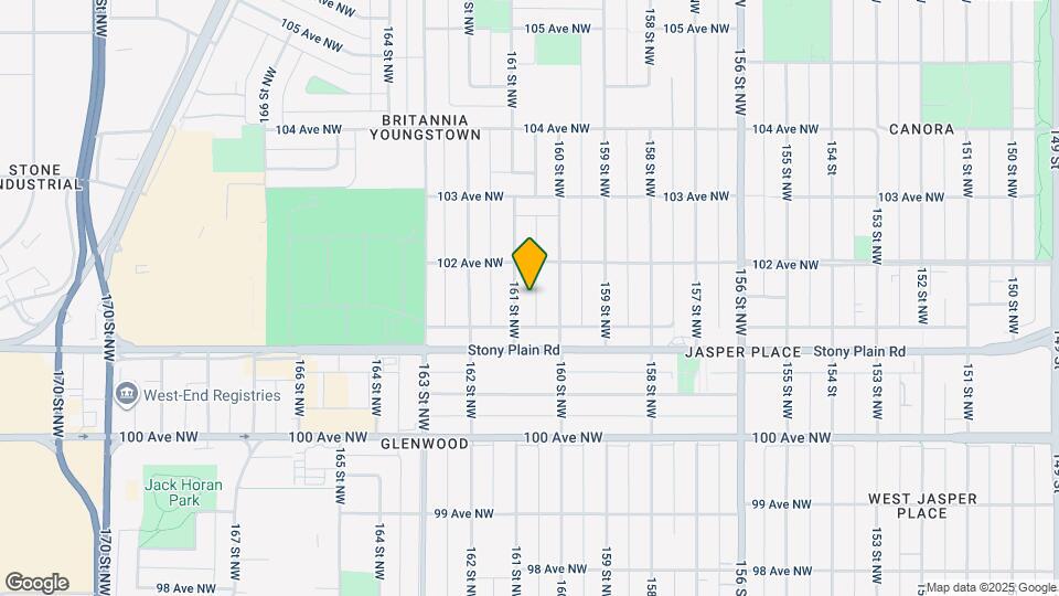10135-10161 161 St NW Map and Location Details