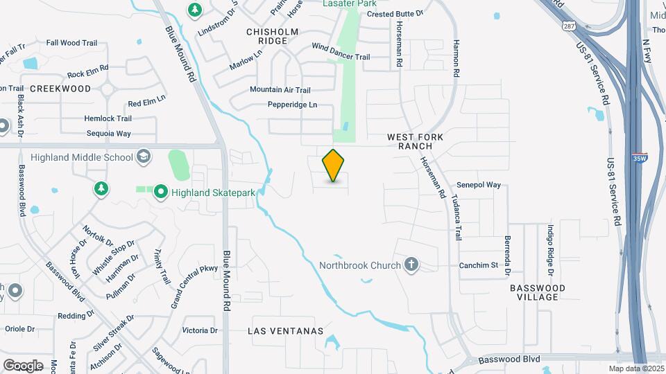 1709 Foliage Dr Map and Location Details