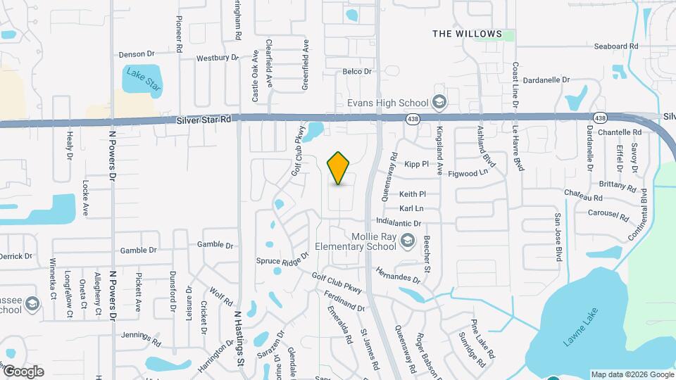 5320 Pinebury Ct Map and Location Details