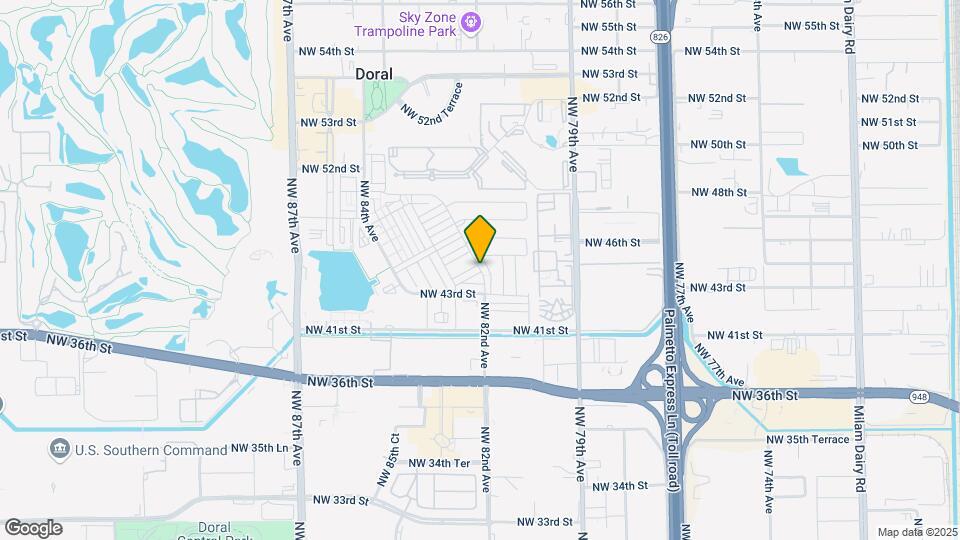 4444 NW 82nd Ave Map and Location Details