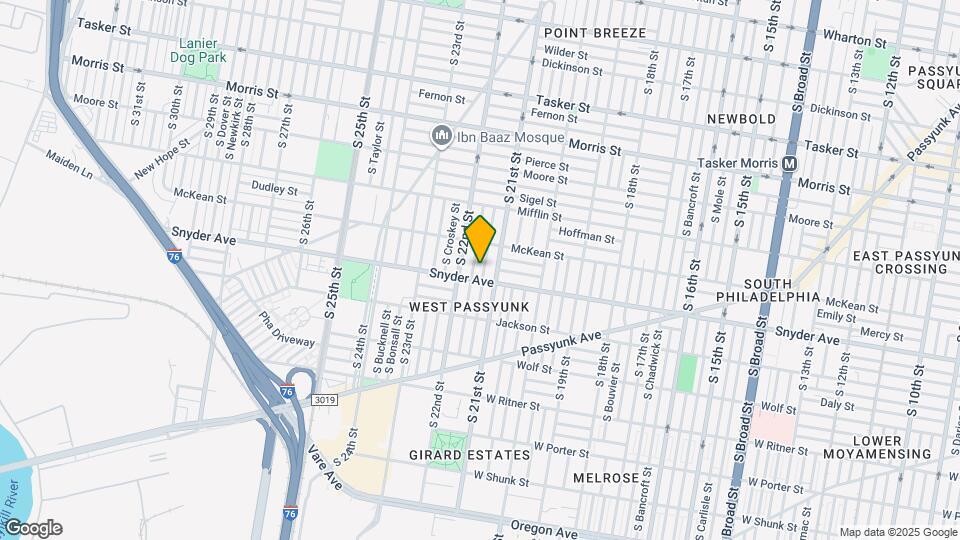 2040 S Norwood St Map and Location Details