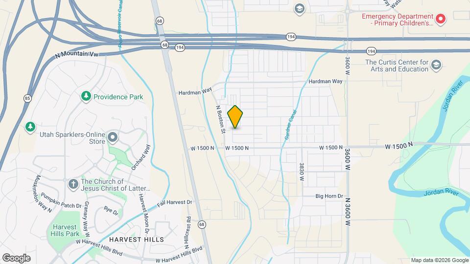 1612 N 4230 W Map and Location Details