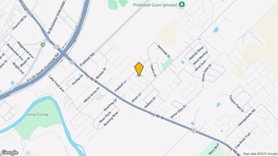 1016 Brown Rock Dr Map and Location Details