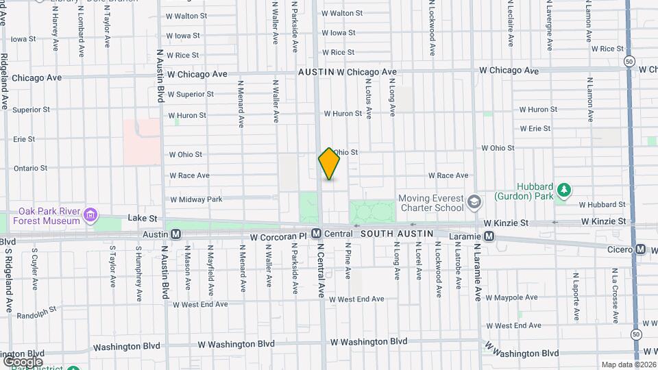 501 N Central Ave Map and Location Details