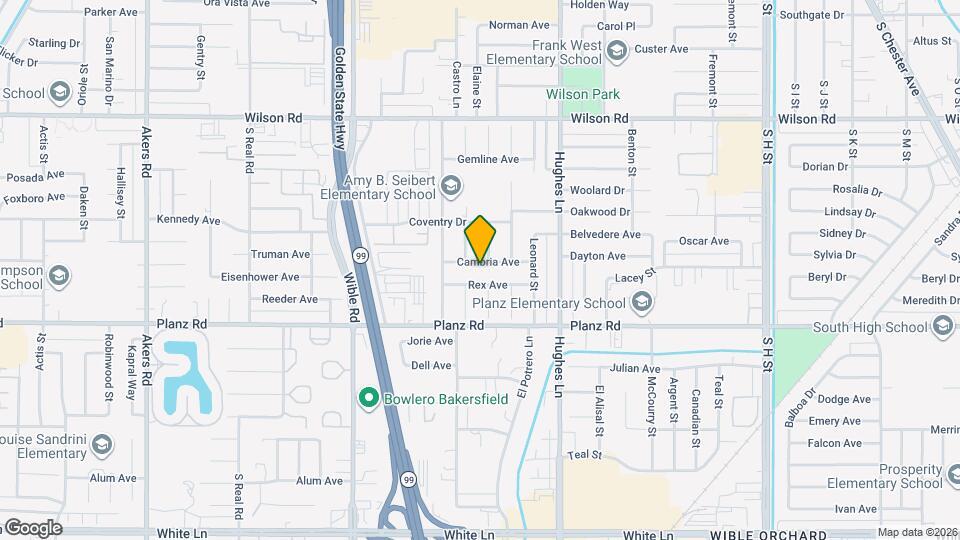 2805 Cambria Ave Map and Location Details