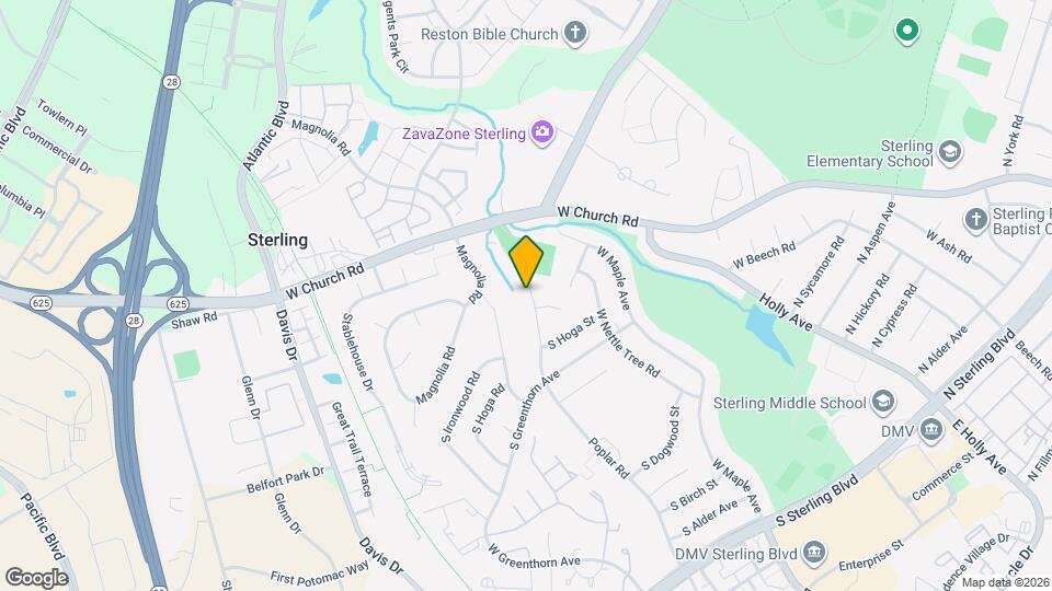 905 W Poplar Rd Map and Location Details