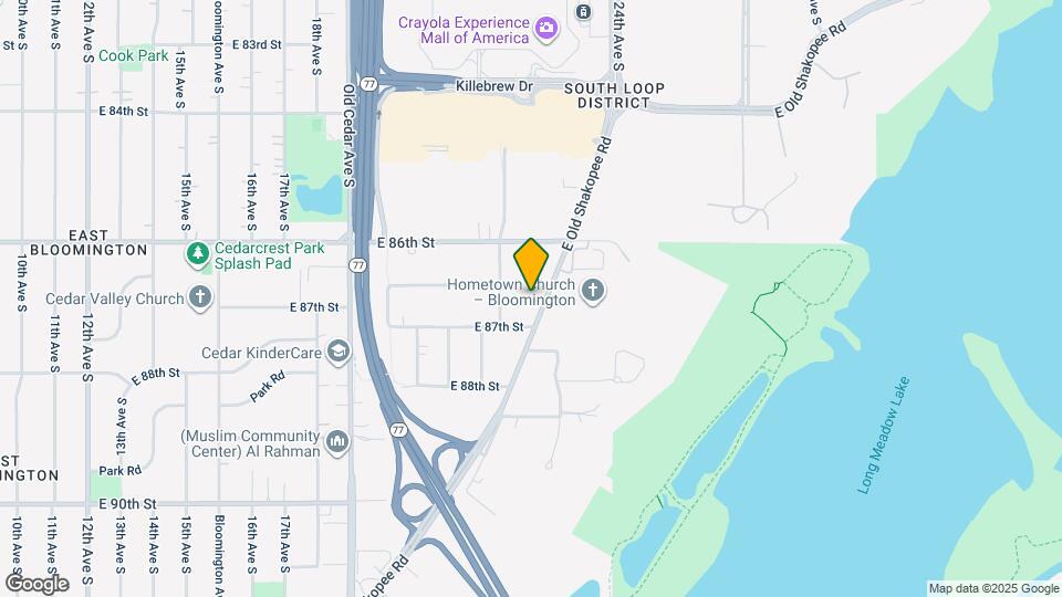 2224 E Old Shakopee Rd Map and Location Details