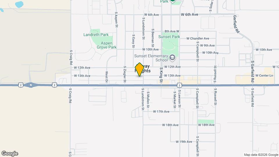 13211 W 13th Ave Mapa y Detalles de la Ubicación