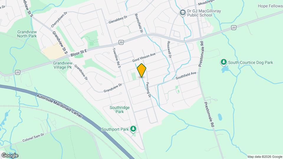 47 Cornish Dr Map and Location Details