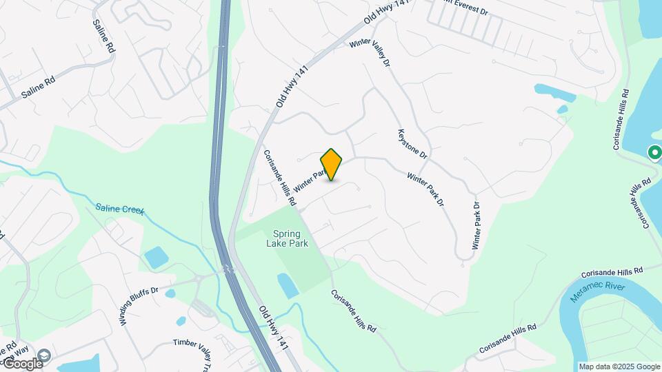 1249 Fenton Ridge Dr Mapa y Detalles de la Ubicación
