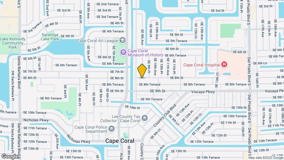 848 SE 8th St Mapa y Detalles de la Ubicación