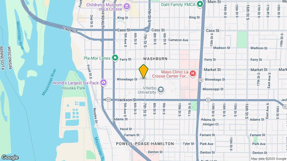 802 7th St Map and Location Details