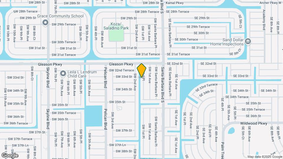 3234 SW 1st Pl Map and Location Details