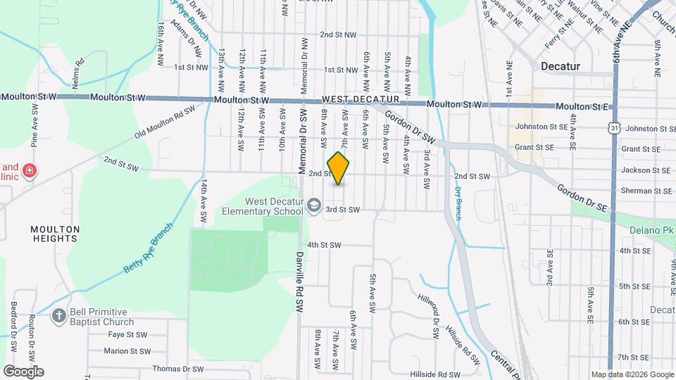 609 7th Ave SW Map and Location Details