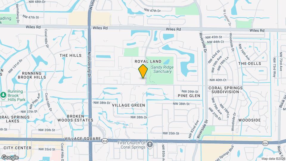 4104 NW 88th Ave, Unit 2 Mapa y Detalles de la Ubicación