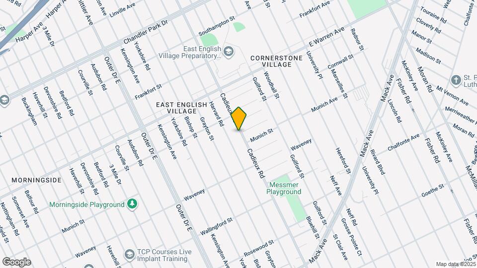4535 Cadieux Rd Map and Location Details