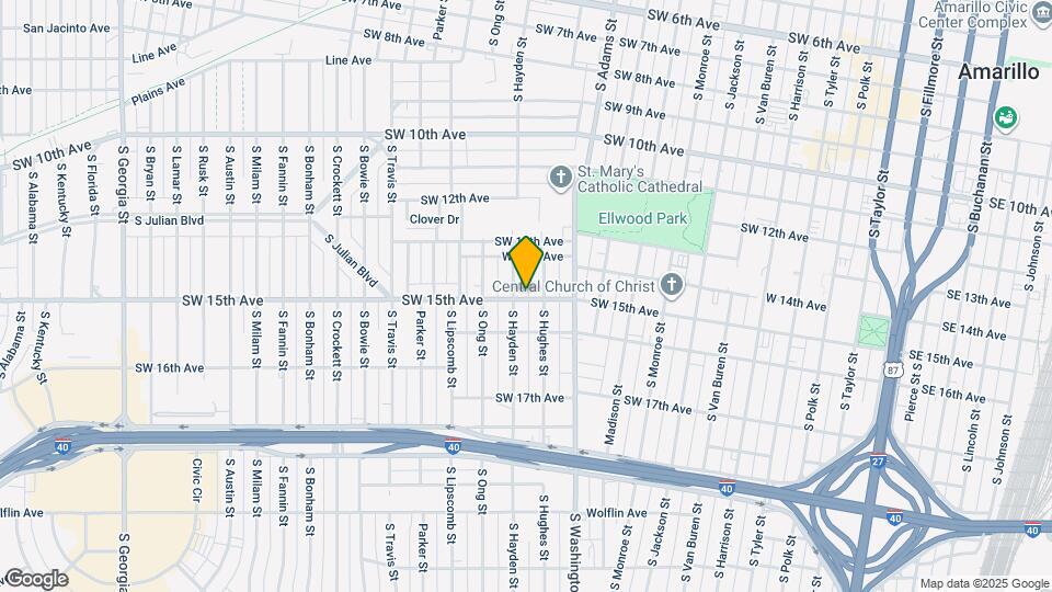 1220 W 16th Ave, Unit 2 Map and Location Details