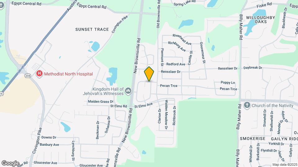 3945 Oak Branch Cir E Map and Location Details