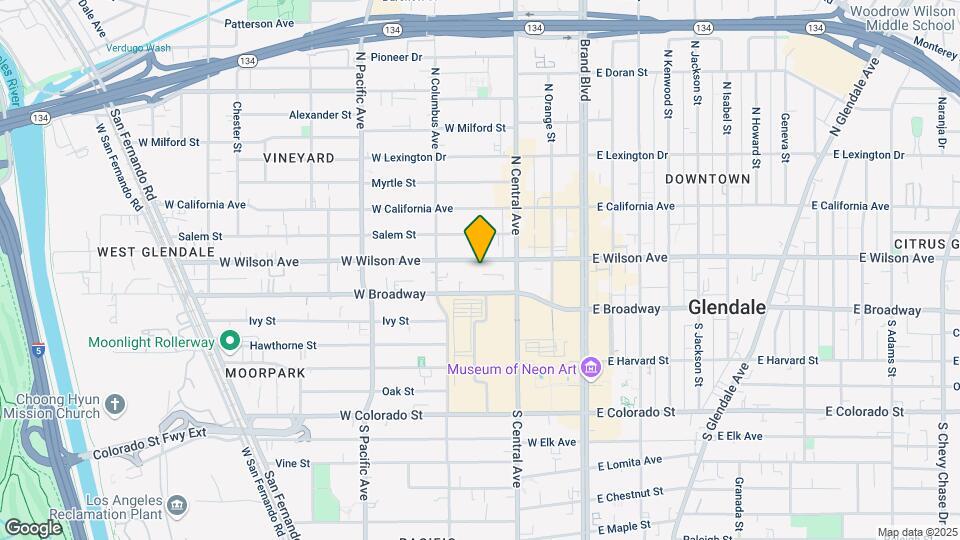 336 W Wilson Ave Mapa y Detalles de la Ubicación