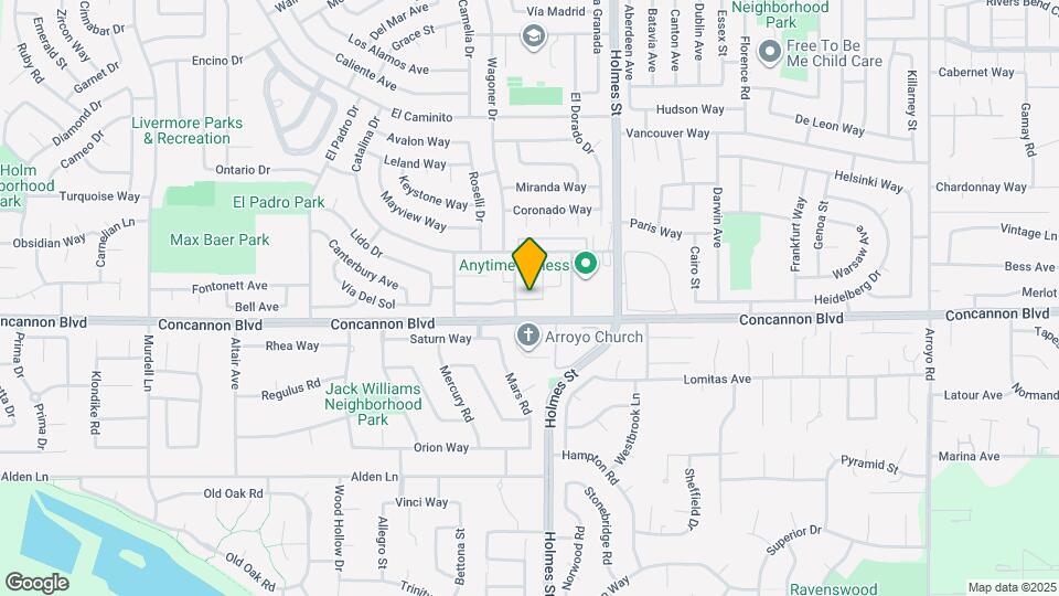 1826 Cordoba St Map and Location Details