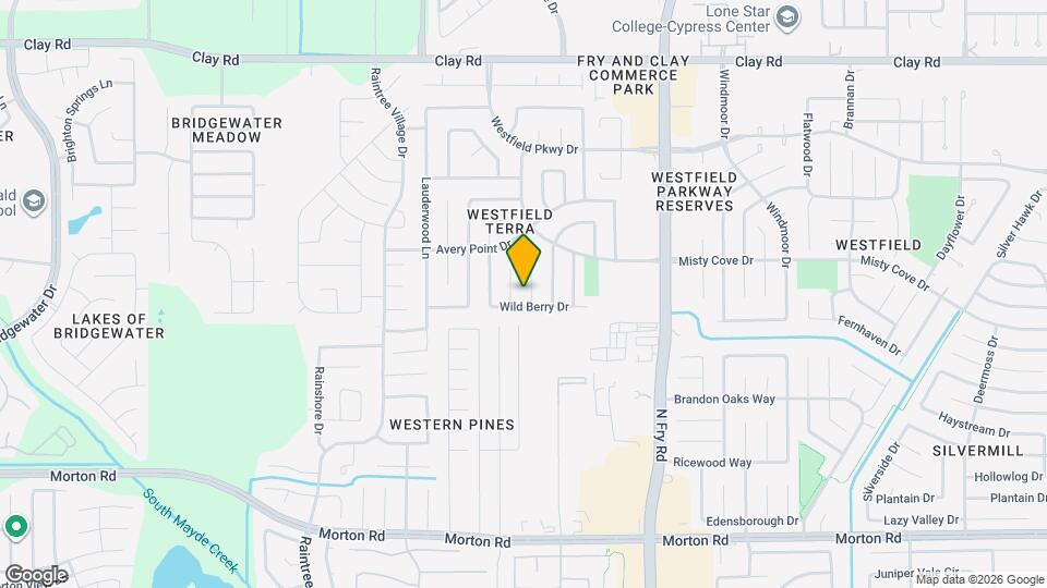 3611 Winstrome Ct Map and Location Details