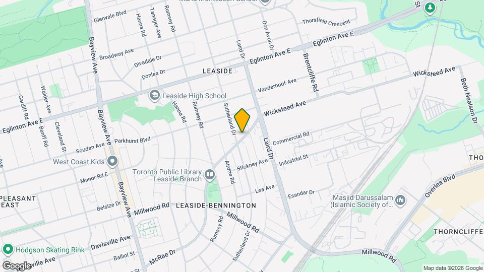 230 McRae Dr Map and Location Details