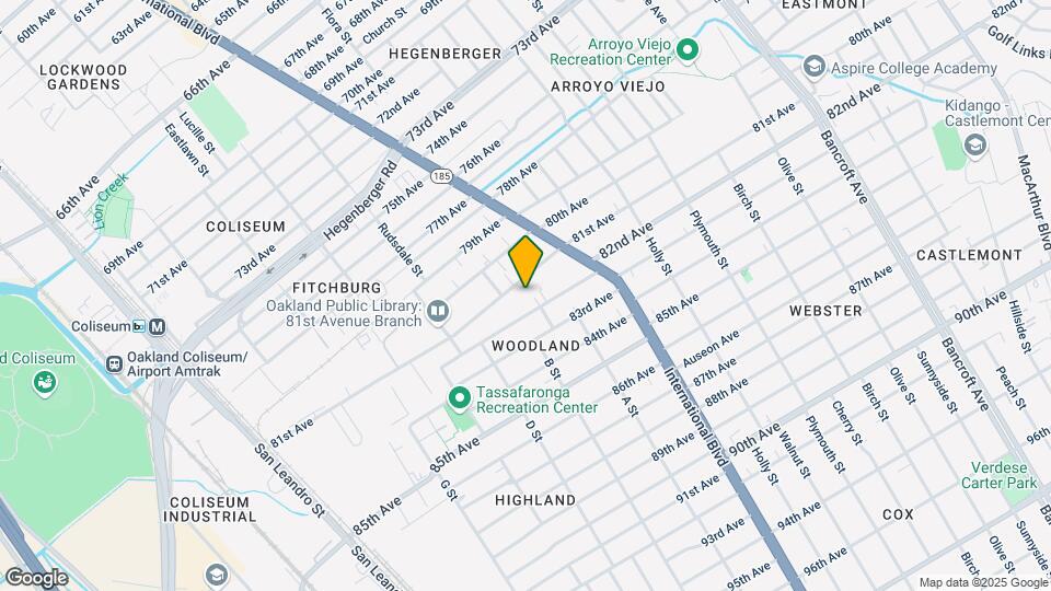 1336 81st Ave Map and Location Details