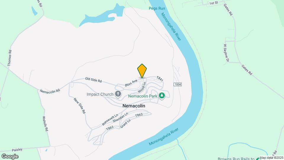 116 Bliss Ave Map and Location Details