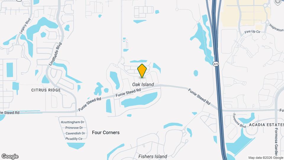 3003 White Orchid Rd Map and Location Details