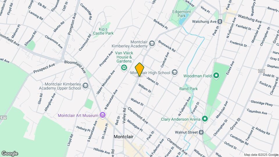 153 Valley Rd Map and Location Details