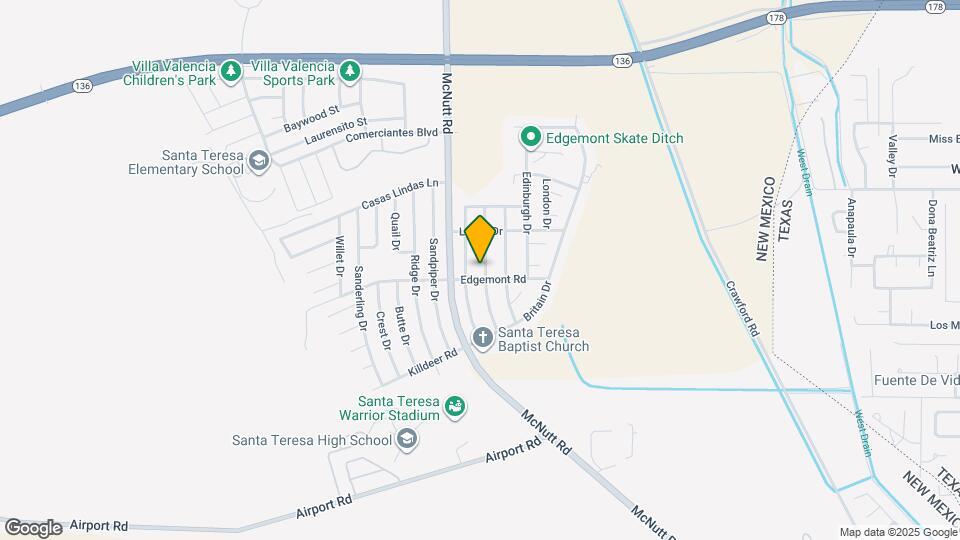 5703 Ireland Dr Map and Location Details