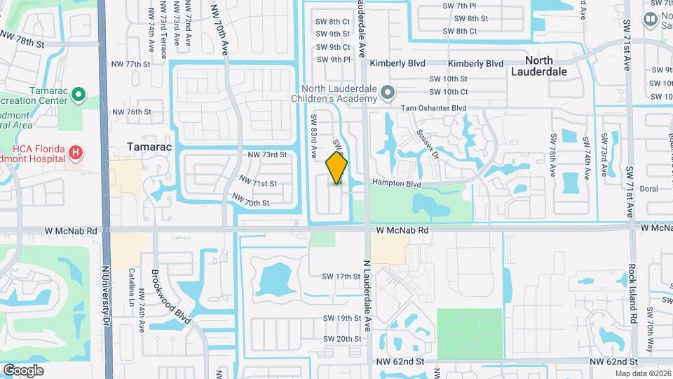 1317 SW 82nd Ave Map and Location Details