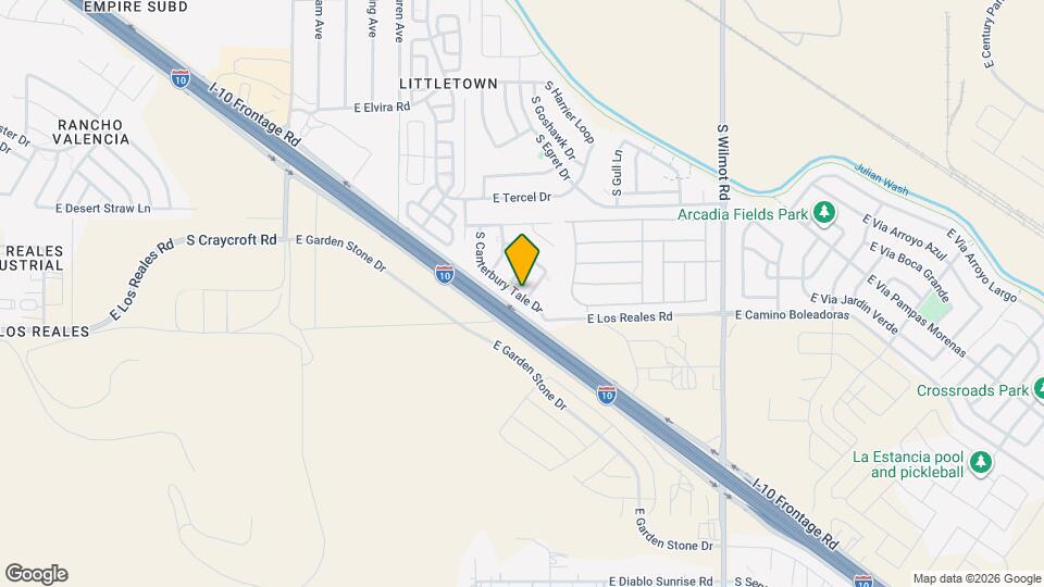 7258 S Millers Tale Dr, Unit #1R Map and Location Details