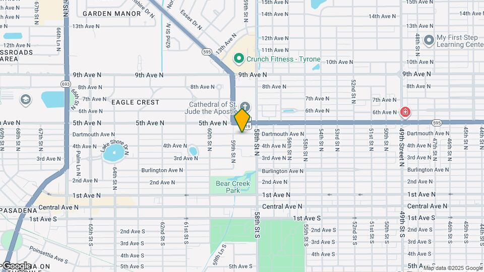 5840 Dartmouth Ave N Map and Location Details