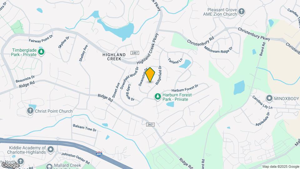 5909 Bearoak Ln Map and Location Details
