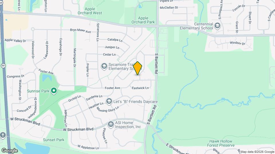 1044 Chelsea Dr Map and Location Details