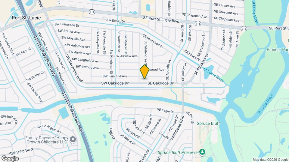 329 SE Oakridge Dr Mapa y Detalles de la Ubicación