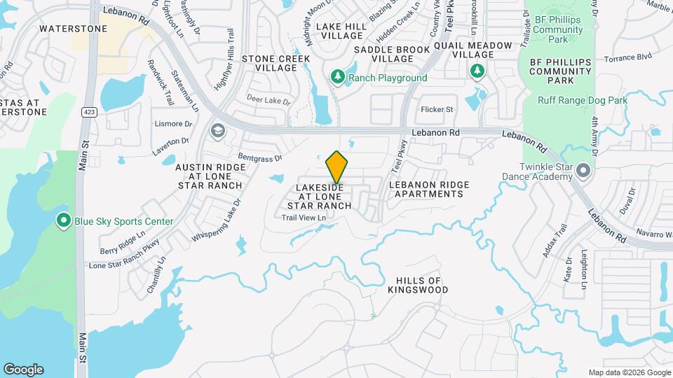 1687 Sandstone Dr Map and Location Details