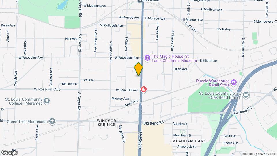 645 S Kirkwood Rd, Unit 201 Map and Location Details