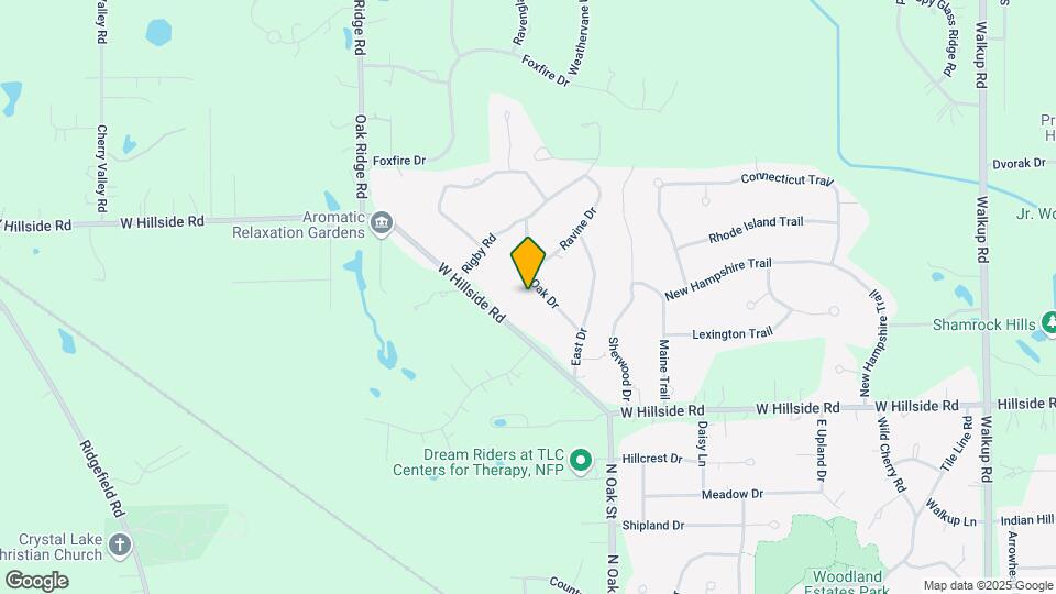 7221 Red Oak Dr Map and Location Details